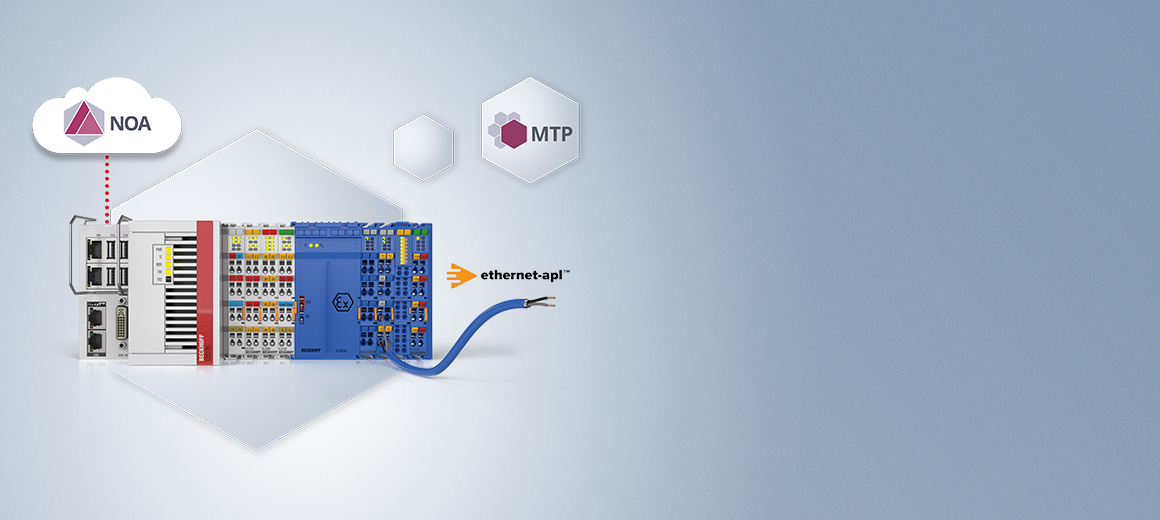 流程工业4.0 解决方案：Ethernet-APL、NAMUR 开放式架构和 模块类型包（MTP）